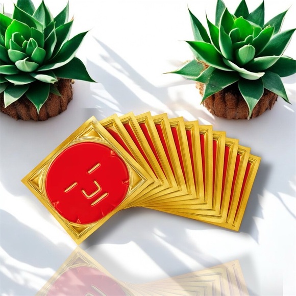 NIB-Red Caviar Vitamin E Gel Mask-D24K Cosmetics - Picture 2 of 6